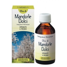 Olio di Mandorle Dolci - integratore alimentare 100 ml Erboristeria Magentina