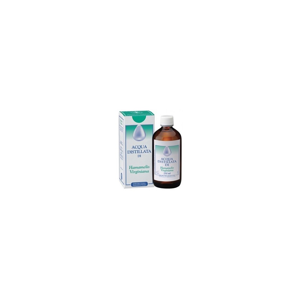 Acqua distillata hamamelis 250 ml erboristeria magentina