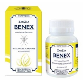 Zanzar benex compresse 60 compresse