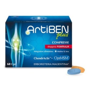 Artiben plus integratore alimentare 60 compresse erboristeria magentina