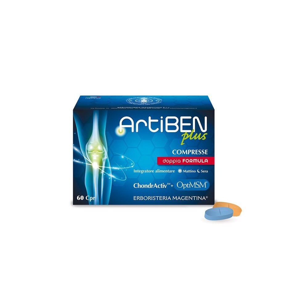 Artiben plus integratore alimentare 60 compresse erboristeria magentina