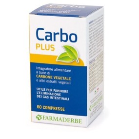 Carbo plus integratore alimentare 60 compresse farmaderbe