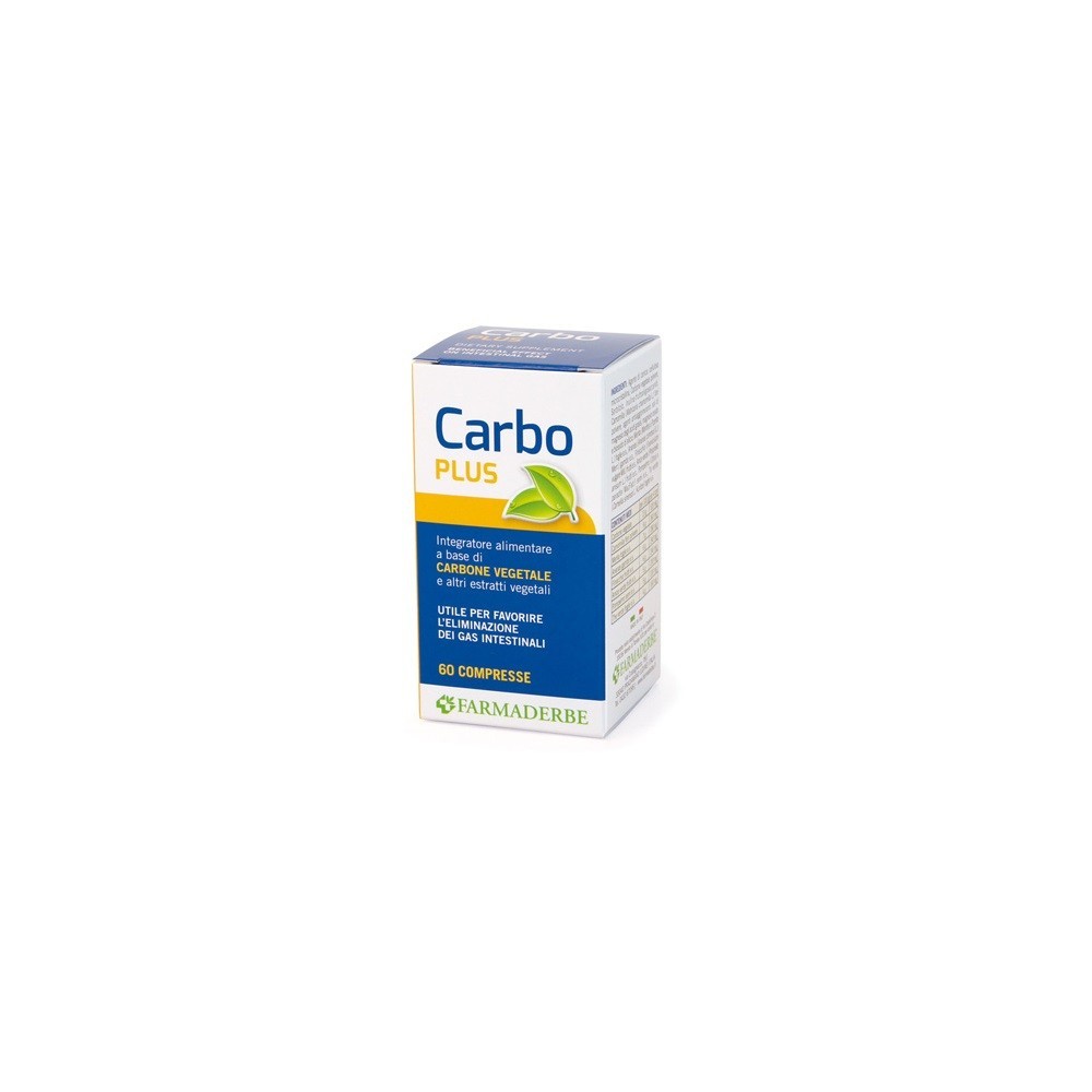 Carbo Plus integratore alimentare 60 compresse Farmaderbe