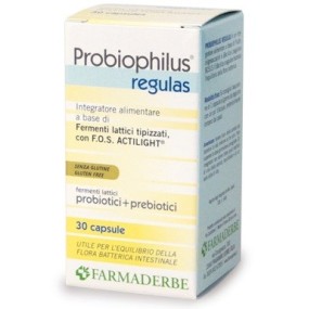 Probiophilus Regulas integratore alimentare 30 capsule Farmaderbe