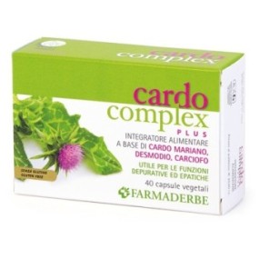 Cardo Complex Plus integratore alimentare 40 capsule Farmaderbe