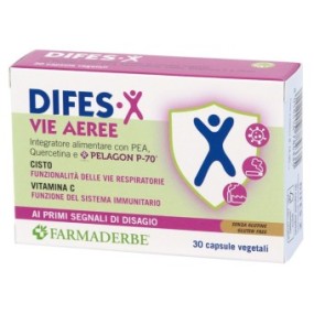 Difes x vie aeree 30 capsule