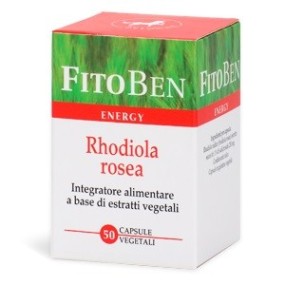 RHODIOLA ROSEA integratore alimentare 50 capsule Fitoben