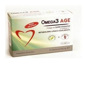 OMEGA3 AGE integratore alimentare 45 capsule Fitobios