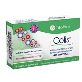COLIS integratore alimentare 24 capsule Fitobios
