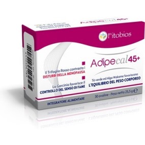 ADIPECAL 45+ integratore alimentare 30 compresse Fitobios