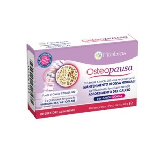 OSTEOPAUSA integratore alimentare 40 compresse Fitobios