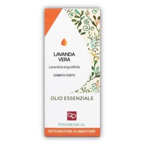 Lavanda vera convenzionale olio essenziale 10 ml fitomedical
