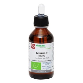 Mirtillo nero macerato glicerinato bio gemme 100 ml fitomedical