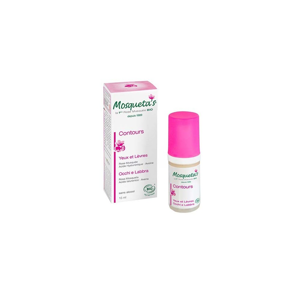Mosqueta's contours occhi labbra 15 ml