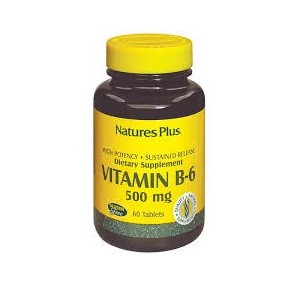 Vitamin b6 piridossina 500 mg integratore alimentare 60 tavolette la strega