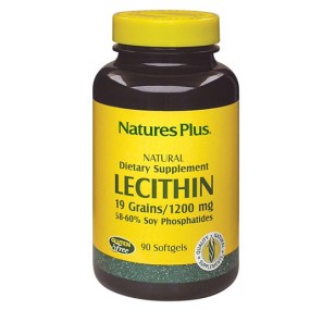 Lecitina di soia 1200 mg integratore alimentare 90 capsule la strega