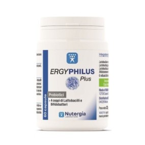 Ergyphilus plus integratore alimentare 60 capsule nutergia