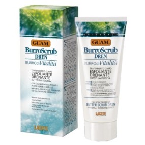 Burro scrub dren crema corpo 200 ml guam