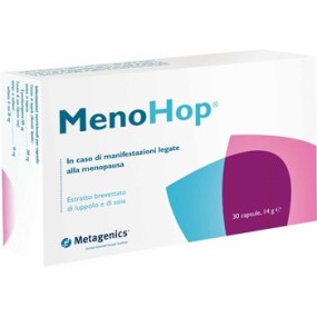 MenoHop integratore alimentare 30 capsule Metagenics