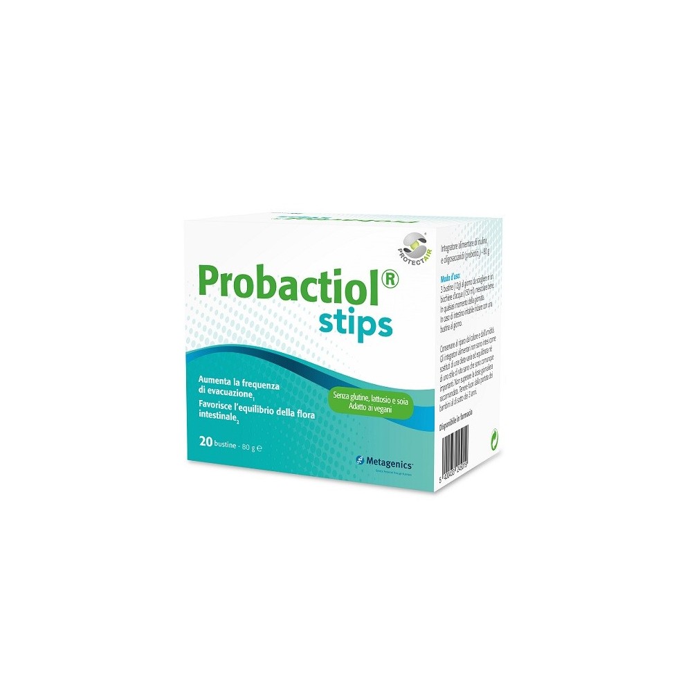 Probactiol Stips integratore alimentare 20 bustine Metagenics