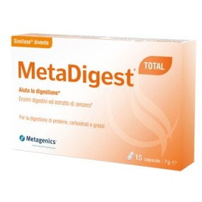 MetaDigest Total integratore alimentare 15 capsule Metagenics