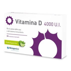 Vitamina D 4000 U.I. integratore alimentare 84 compresse Metagenics