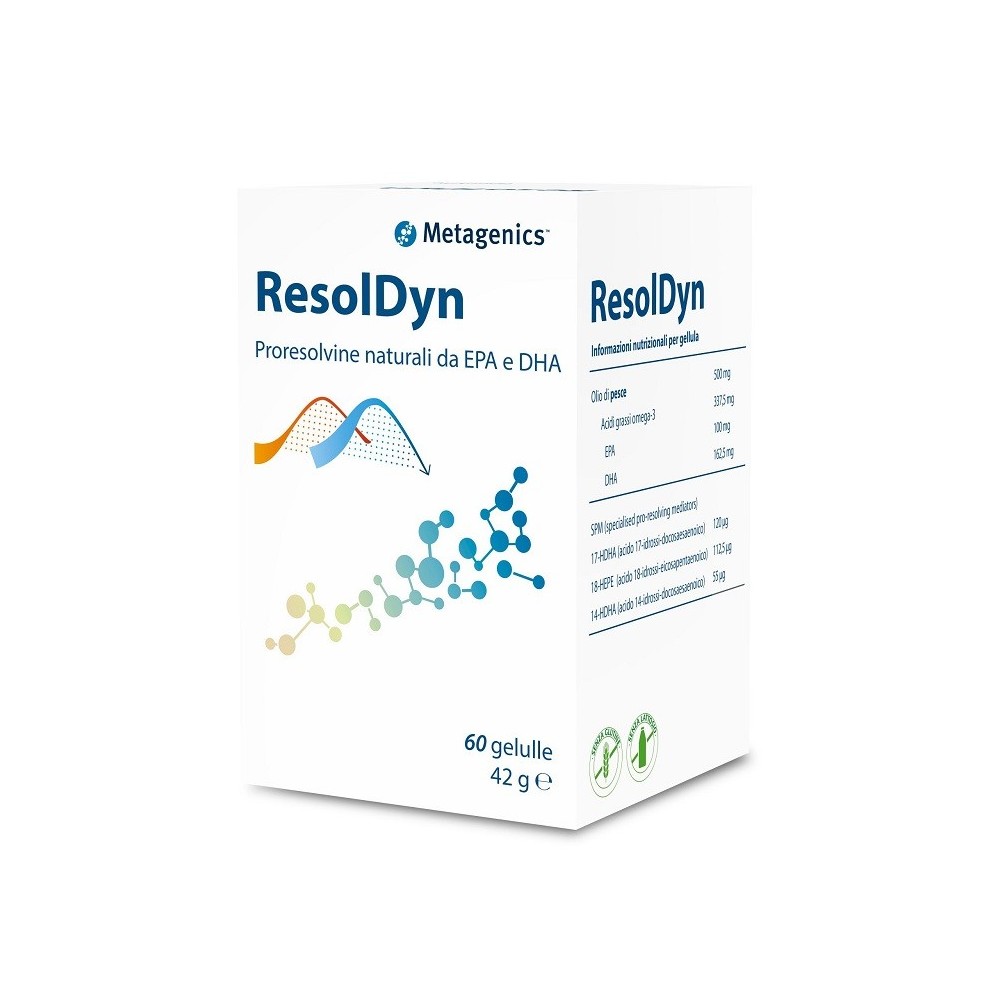 ResolDyn integratore alimentare 60 gellule Metagenics