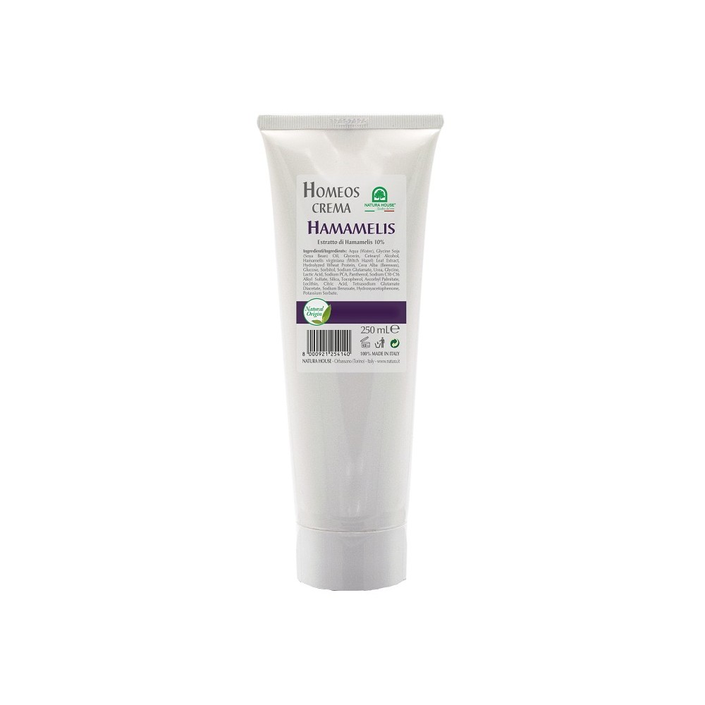 Homeos crema hamamelis estratto di hamamelis 10% 250 ml natura house