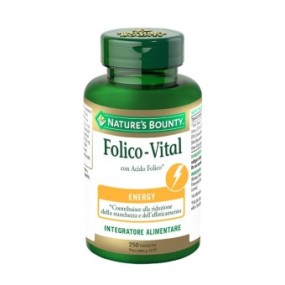 Folico vital integratore alimentare 250 tavolette nature's bounty
