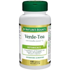 Verde-tea integratore alimentare 100 capsule nature's bounty