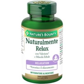 Naturalmente relax integratore alimentare 100 capsule nature's bounty