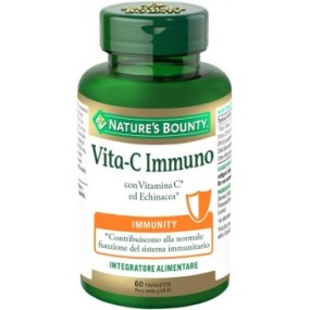 Vita c immuno integratore alimentare 60 tavolette nature's bounty