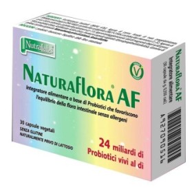 NATURAFLORA AF integratore alimentare 30 capsule vegetali Nutralabs