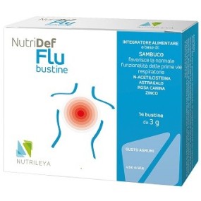 NUTRIDEF FLU integratore alimentare 14 bustine Nutrileya