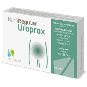 NUTRIREGULAR UROPROX integratore alimentare 30 capsule molli Nutrileya