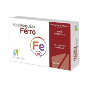 NUTRIREGULAR FERRO integratore alimentare 30 compresse orosolubili Nutrileya