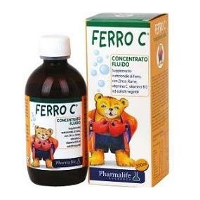 Ferro c concentrato fluido integratore alimentare 200 ml pharmalife