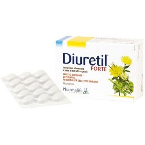 Diuretil Forte integratore alimentare 45 compresse Pharmalife