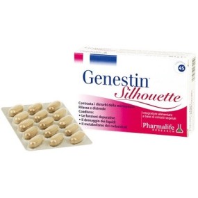 Genestin Silhouette integratore alimentare 45 compresse Pharmalife
