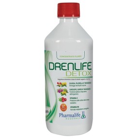 Drenlife Detox Concentrato Fluido integratore alimentare 500 ml Pharmalife
