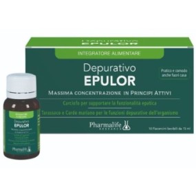 Depurativo Epulor integratore alimentare 10 flaconcini Pharmalife