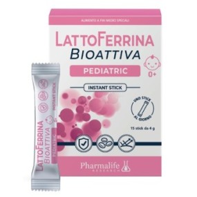 Lattoferrina Bioattiva Pediatric integratore alimentare 15 stick Pharmalife