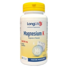 MAGNESIUM K integratore alimentare 60 capsule Long Life