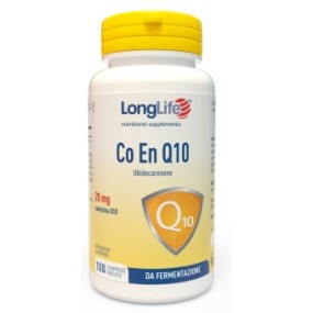 CO EN Q10 20 Mg integratore alimentare 100 compresse Long Life