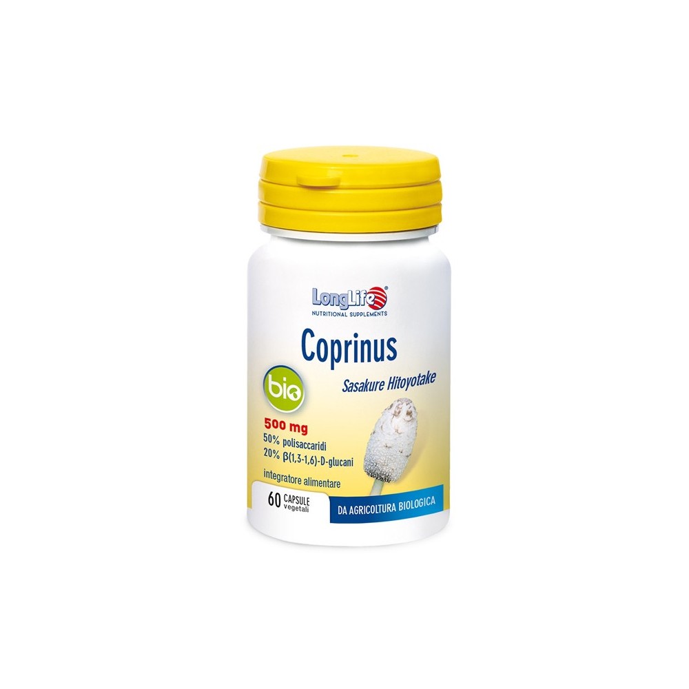 COPRINUS BIO integratore alimentare 60 capsule Long Life