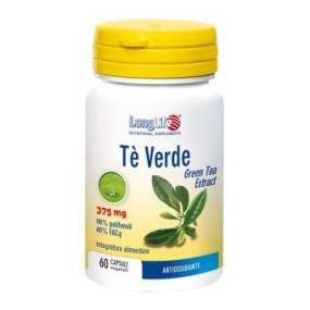 Te' verde integratore alimentare 60 capsule vegetali long life
