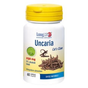 UNCARIA 3% 250 Mg integratore alimentare 60 capsule Long Life