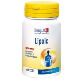 LIPOIC 300 Mg integratore alimentare 60 capsule Long Life