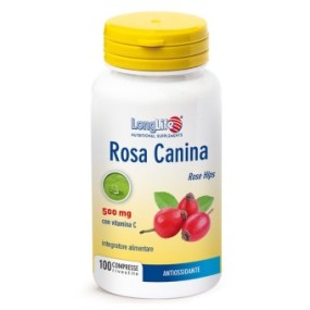 ROSA CANINA 500 Mg integratore alimentare 100 compresse Long Life