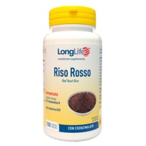 RISO ROSSO integratore alimentare 100 capsule vegetali Long Life